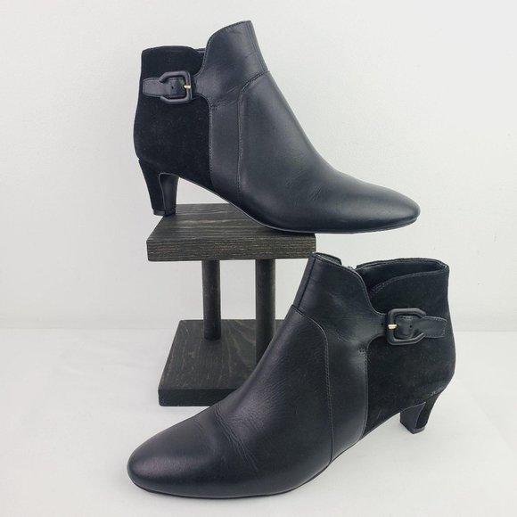 Cole Haan Grand.Os Waterproof Suede Leather Bootie - Picture 3 of 9